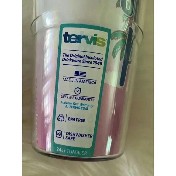 Simply Southern Tervis 24 ounce Tumbler Meet me under the palms - Picture 2 of 7